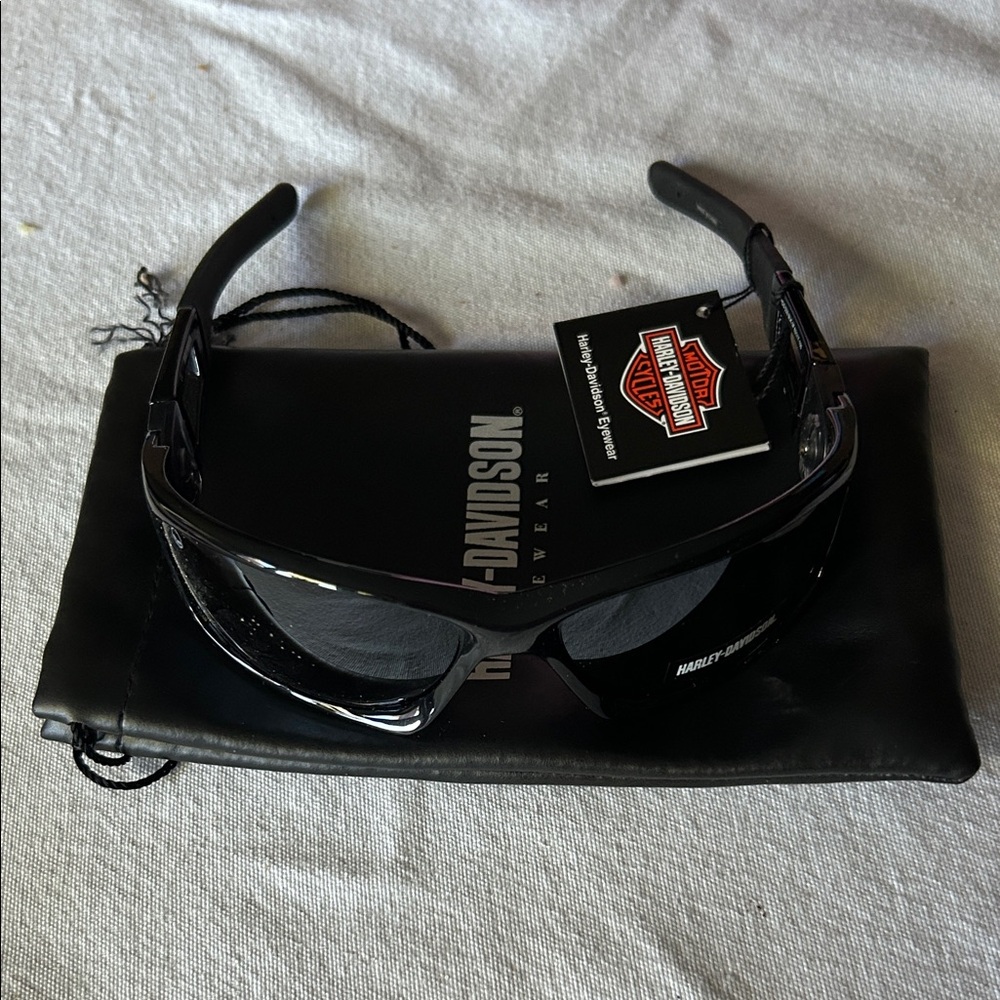Harley-Davidson Glossy Black Sunglasses